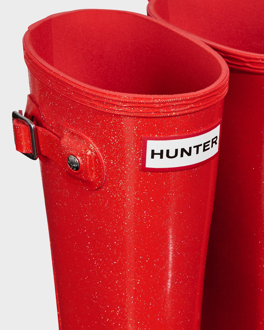 Hunter Original Big Starcloud Rain Boots - Shop Online Kids Orange Red - RXHKID935